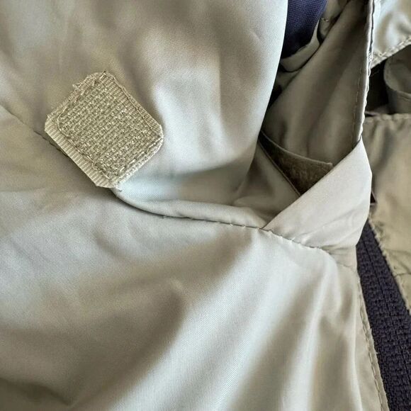 H& M Mint Blue Color Block  Lightweight Windbreaker Lined SZ 6-7 #2230 - Picture 8 of 13